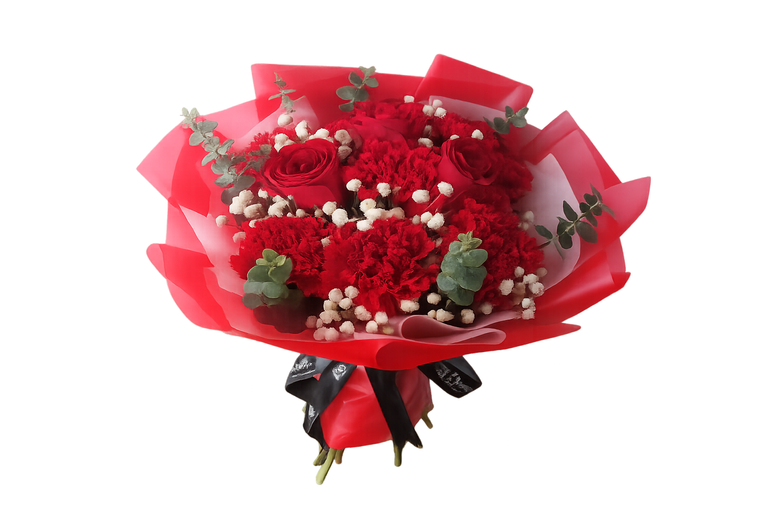 Ruby Romance Bouquet — Send to Philippines | GiftGoNow