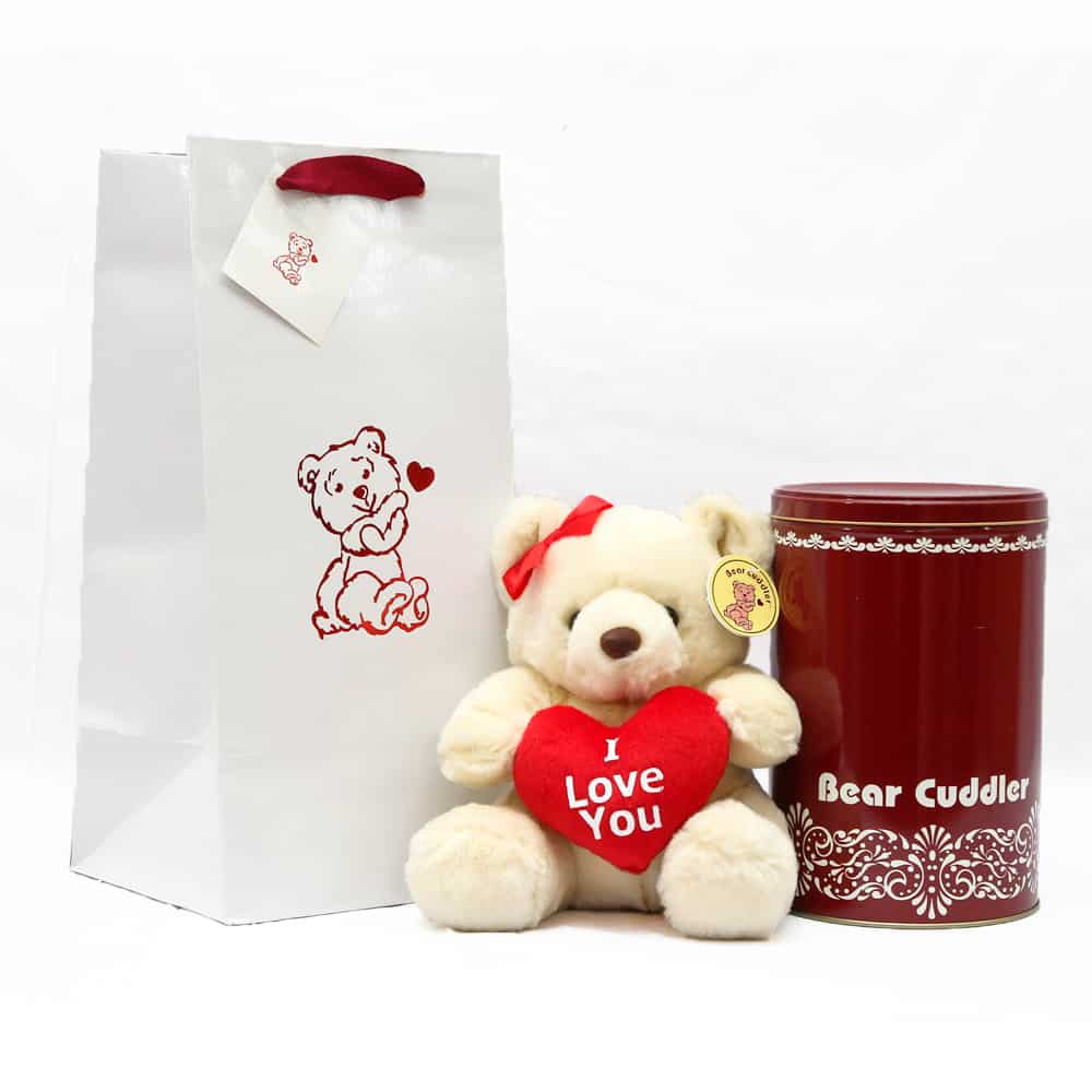 Angie Heart Small Teddy — Send to Philippines | GiftGoNow