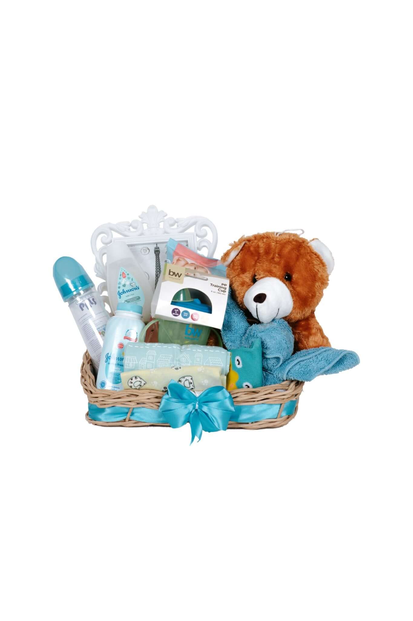 Baby Blue Gift Basket — Send to Philippines | GiftGoNow