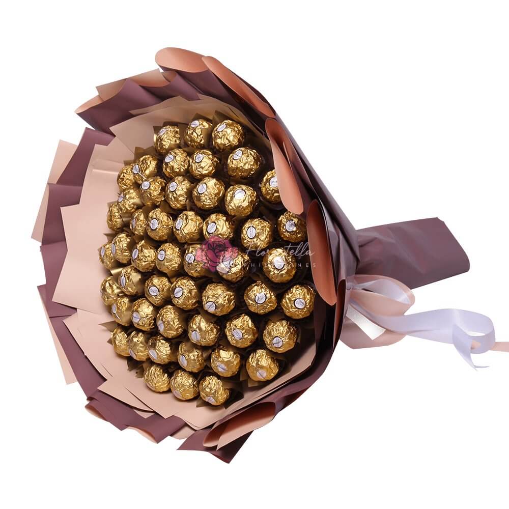 Dulce Deluxe chocolate gift add-on for Philippine flower deliveries.