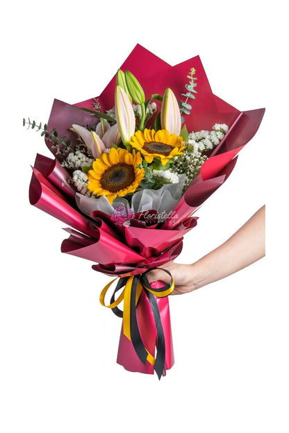Fire Sunset romantic flower gift for sending to loved ones in the Philippines.