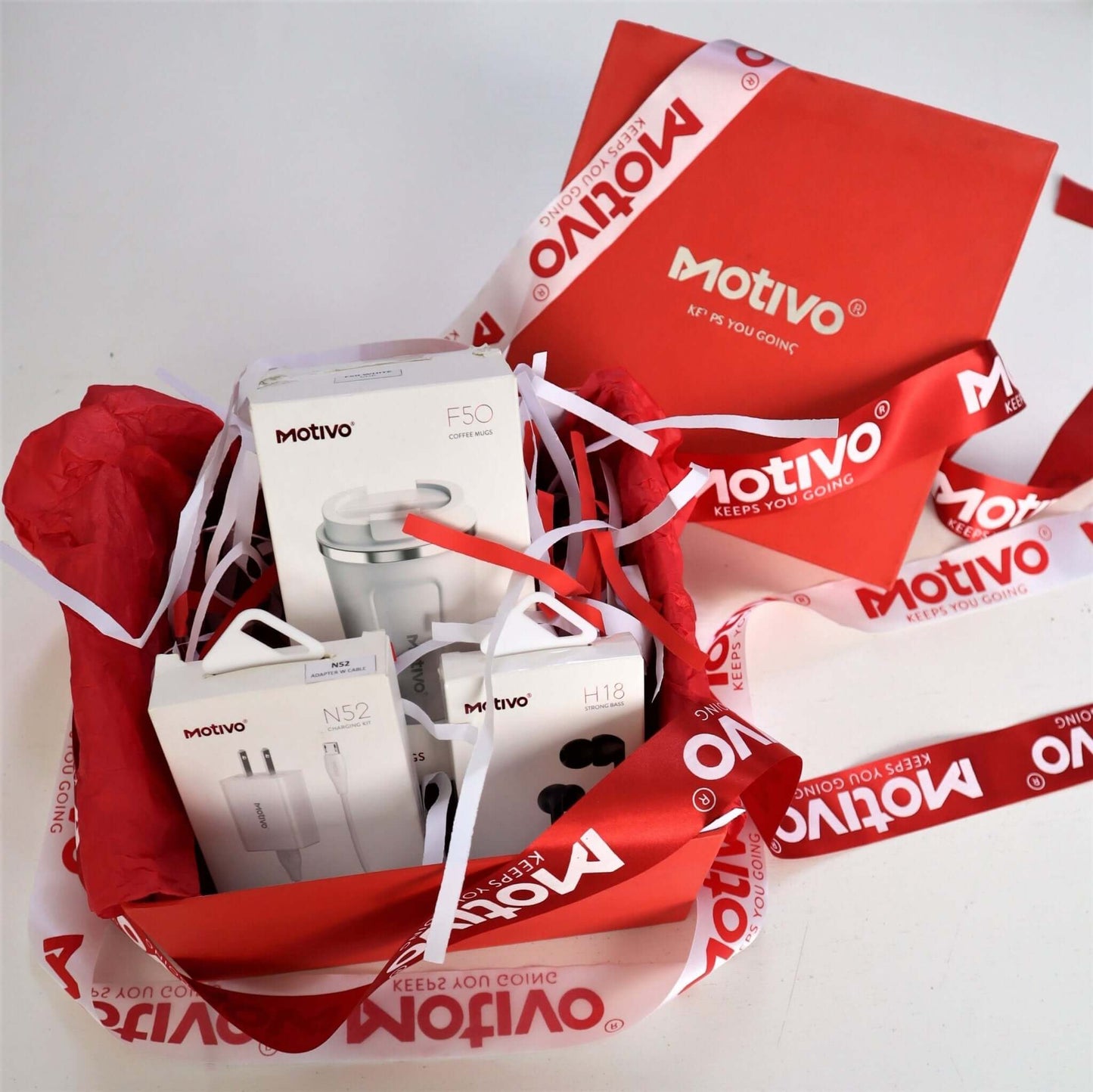 Gift Bundle 18 -- Earphones, Thermal Cup & Adapter w/ Micro USB Cable — Send to Philippines | GiftGoNow