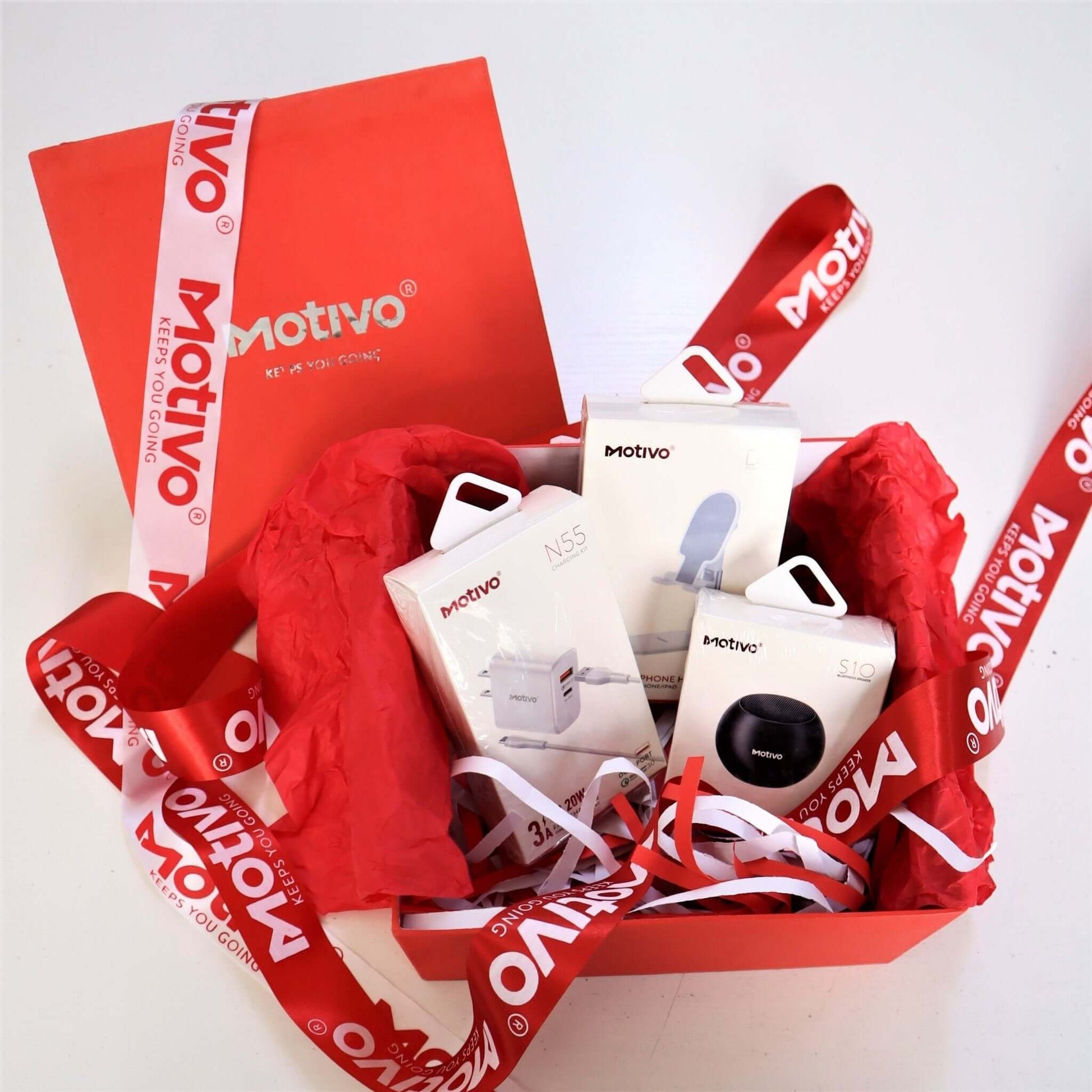 Gift Bundle 20 -- Mini Bluetooth Speaker, Charging Kit & Mobile Phone Holder — Send to Philippines | GiftGoNow