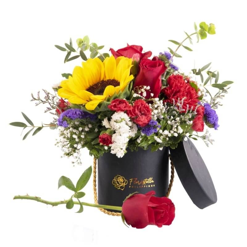 Petite Cassie Boxed Bloom — Send to Philippines | GiftGoNow