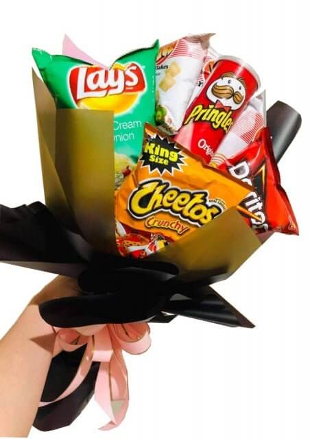 Snacks Bouquet — Send to Philippines | GiftGoNow
