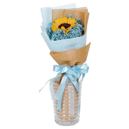 Sunflower with Baby's Breath - Gift Go Now