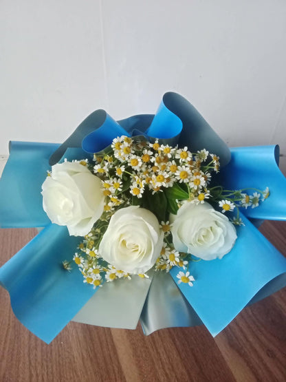 Ivory Grace birthday flower or gift arrangement available through GiftGoNow.