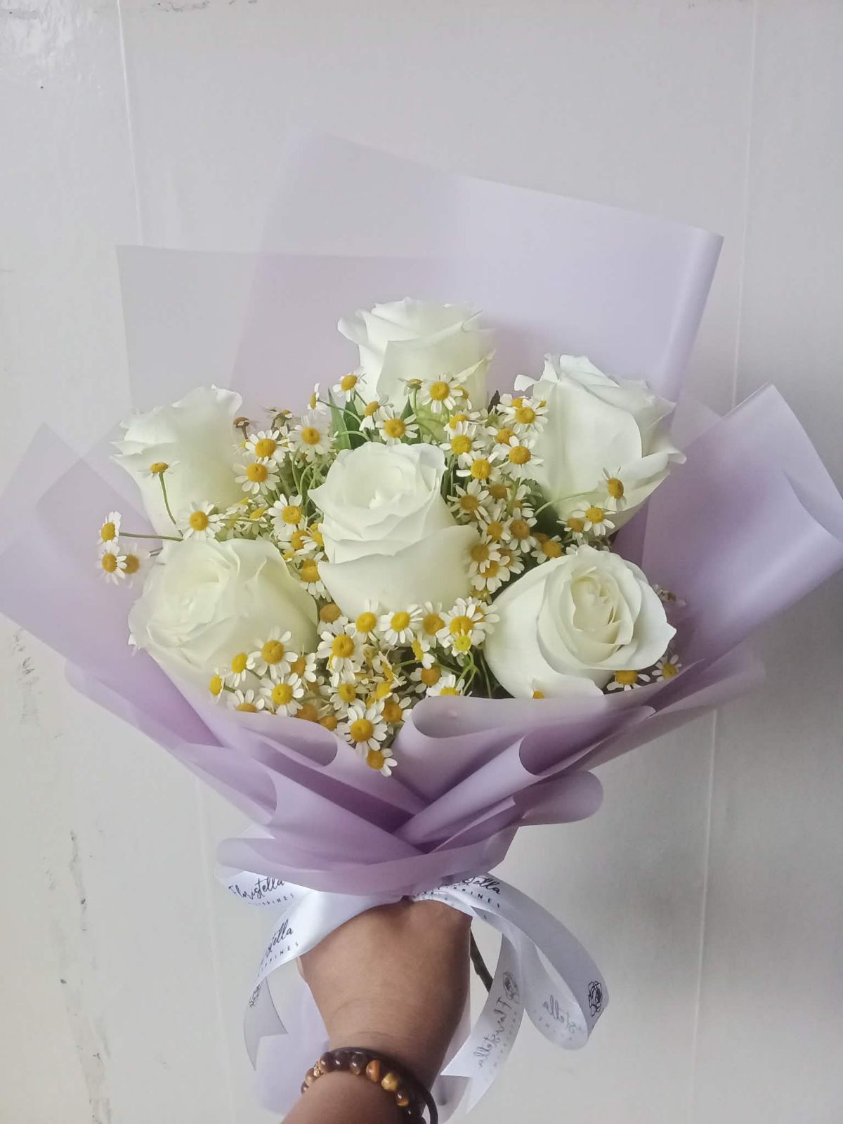 Pure Devotion birthday flower or gift arrangement available through GiftGoNow.